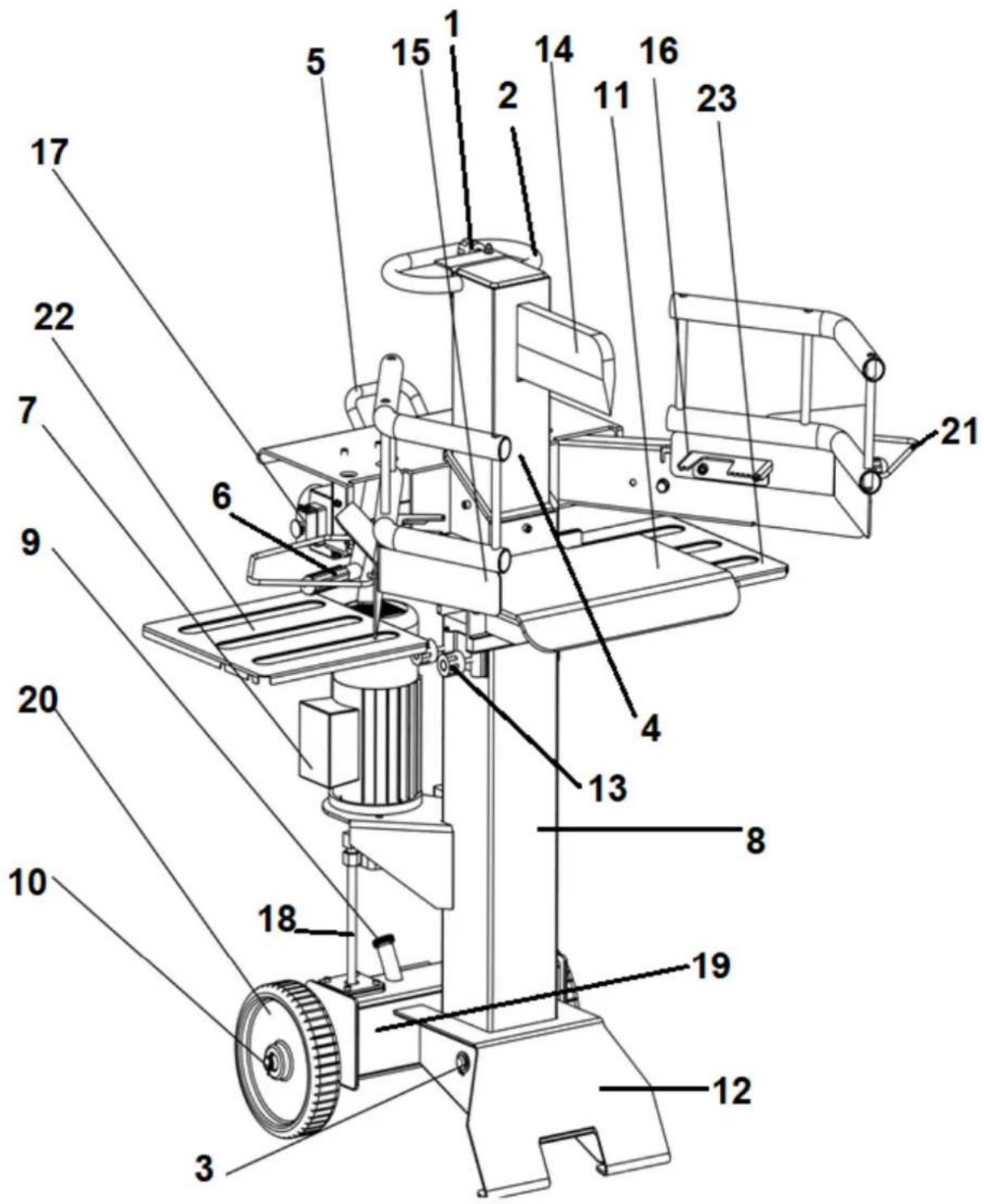 Lider WRV6T-O - Elementy rozłupywarki - 1
