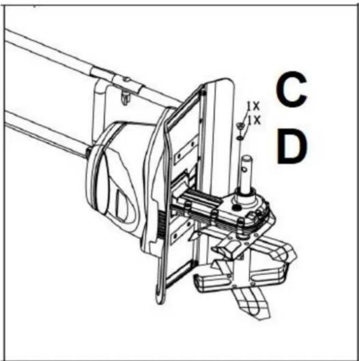 C D