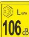 Handy GTR2545 - 4.1 Symbole dotyczące urządzenia - 14
