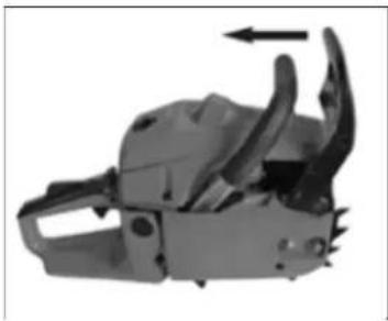 Handy HP5245 - Montaż prowadnicy i łańcucha - 3