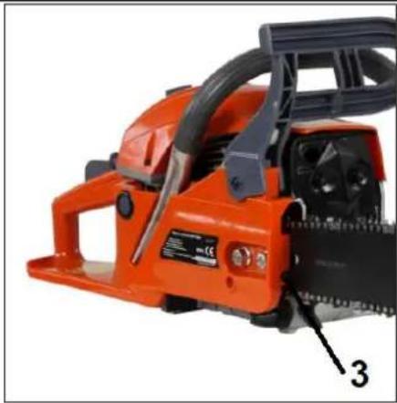 Handy HP5245 - Napinanie łańcucha tnącego - 5