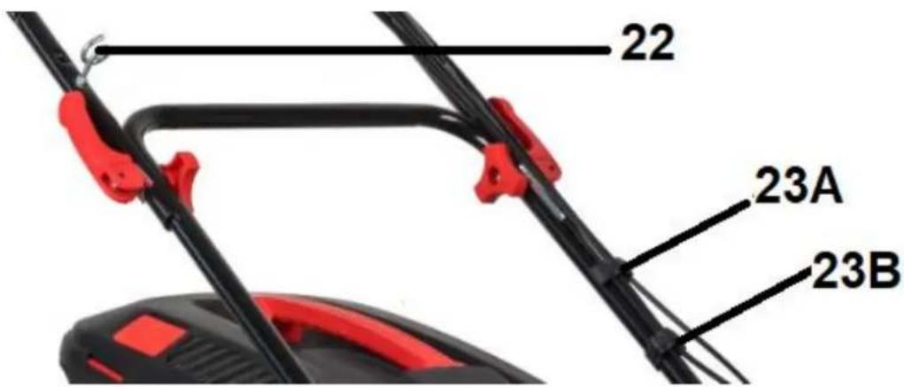 Lider SH18BS450N - Montaż uchwytu kosiarki - 4