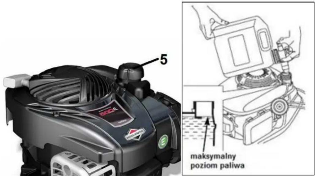 5 maksymalny poziom paliwa