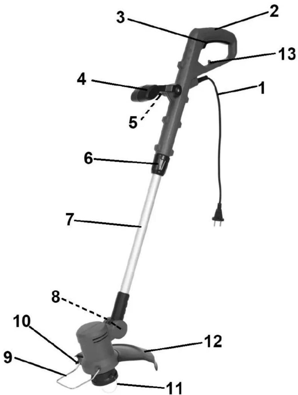 Lider DP380 - Elementy przycinarki (budowa przycinarki) - 1