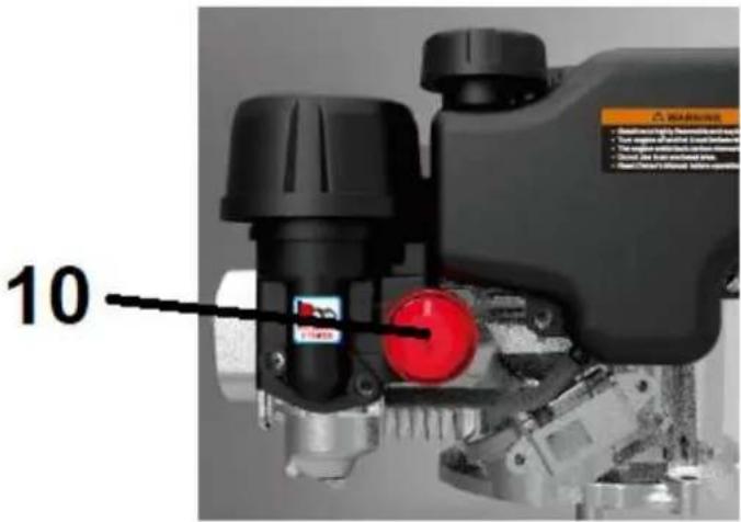 Handy DK51P150BW - Uruchamianie i gaszenie silnika - 6