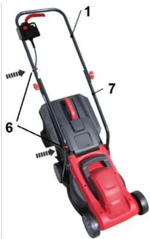 Handy YK1031 - Montaż uchwytu kosiarki - 3