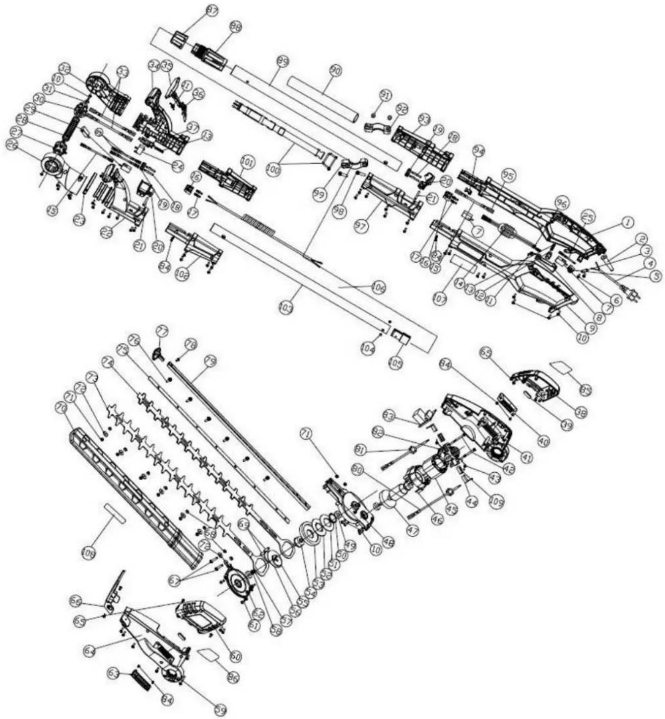 Lider Plus NGW710 - Rysunek złożeniowy - 1