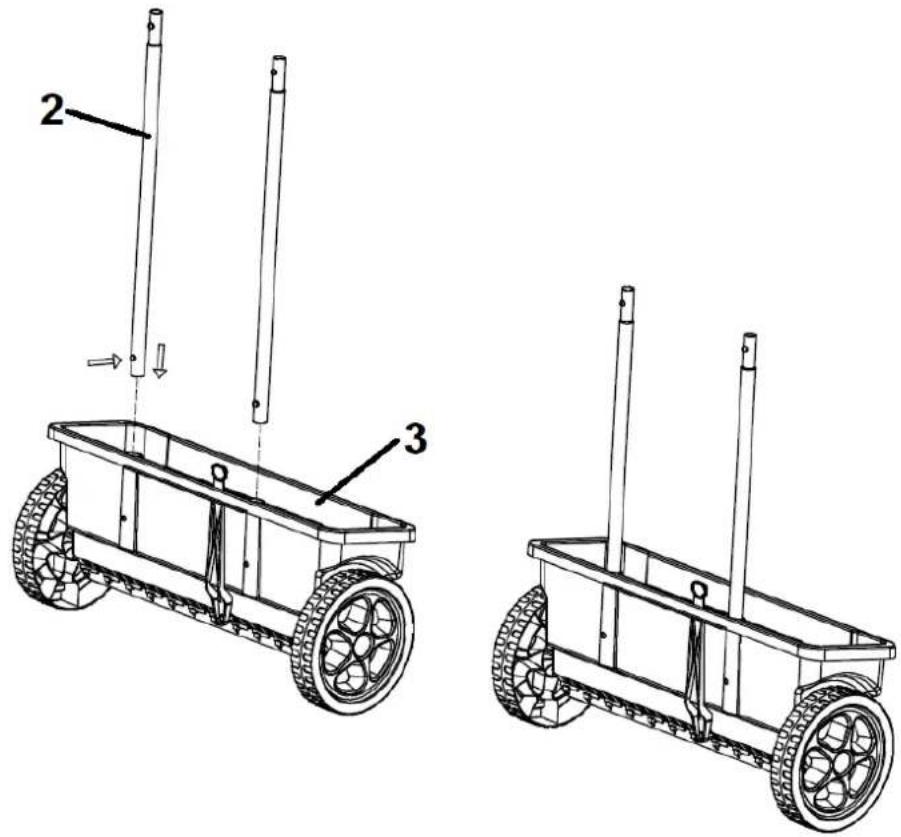 Lider QS6002 - Montaż uchwytu rozsiewacza - 1