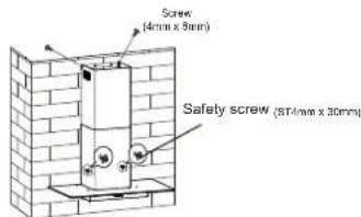 Esatto RH94G - Installing the rangehood - 4