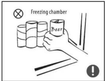 Freezing chamber Beer