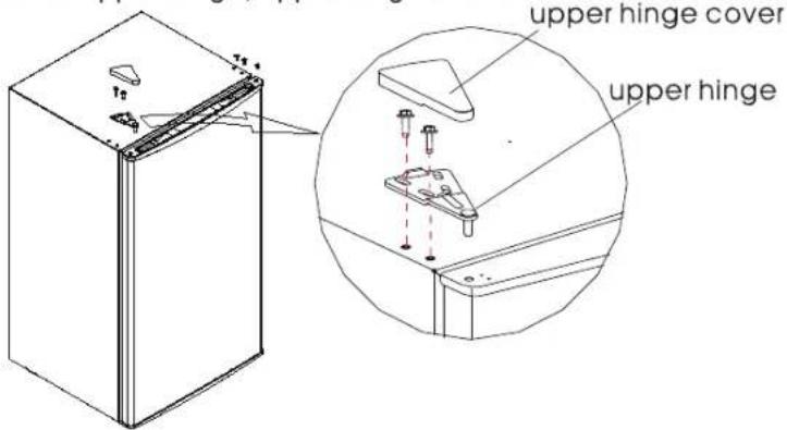 upper hinge cover upper hinge