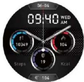 06-04 09:40 WED AM 10349 104 Steps 19 Kcal 104