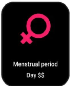Menstrual period Day $$