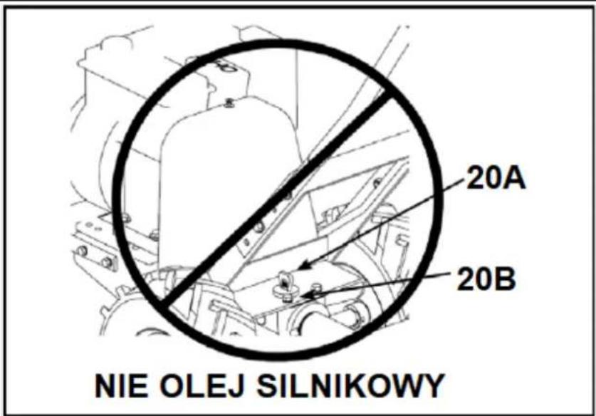 20A 20B NIE OLEJ SILNIKOWY