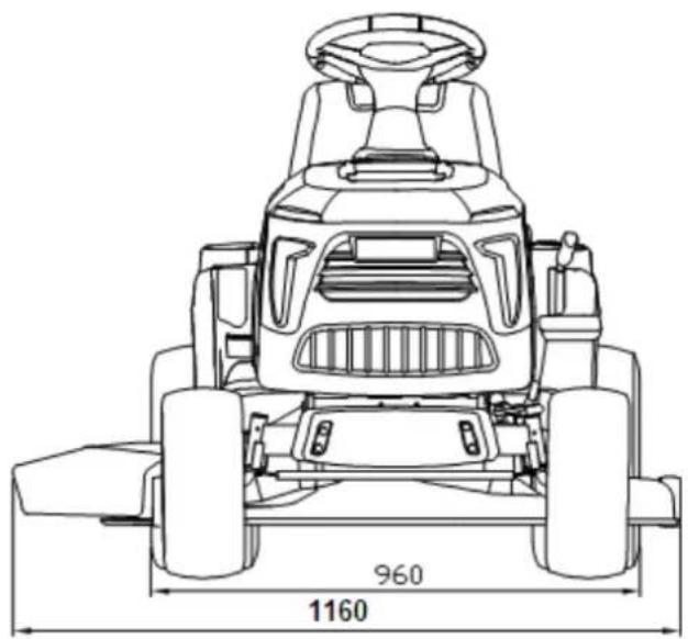 Lider TT86MB - Wymiary urządzenia - 2
