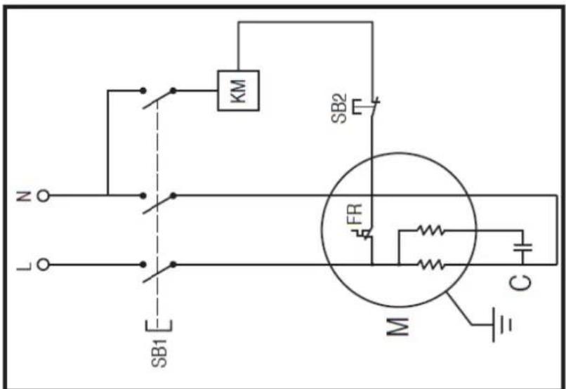 Faworyt TRV8T - Schemat obwodu elektrycznego - 1