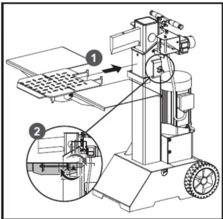 Faworyt TRV8T - Montaż stolika roboczego - 3