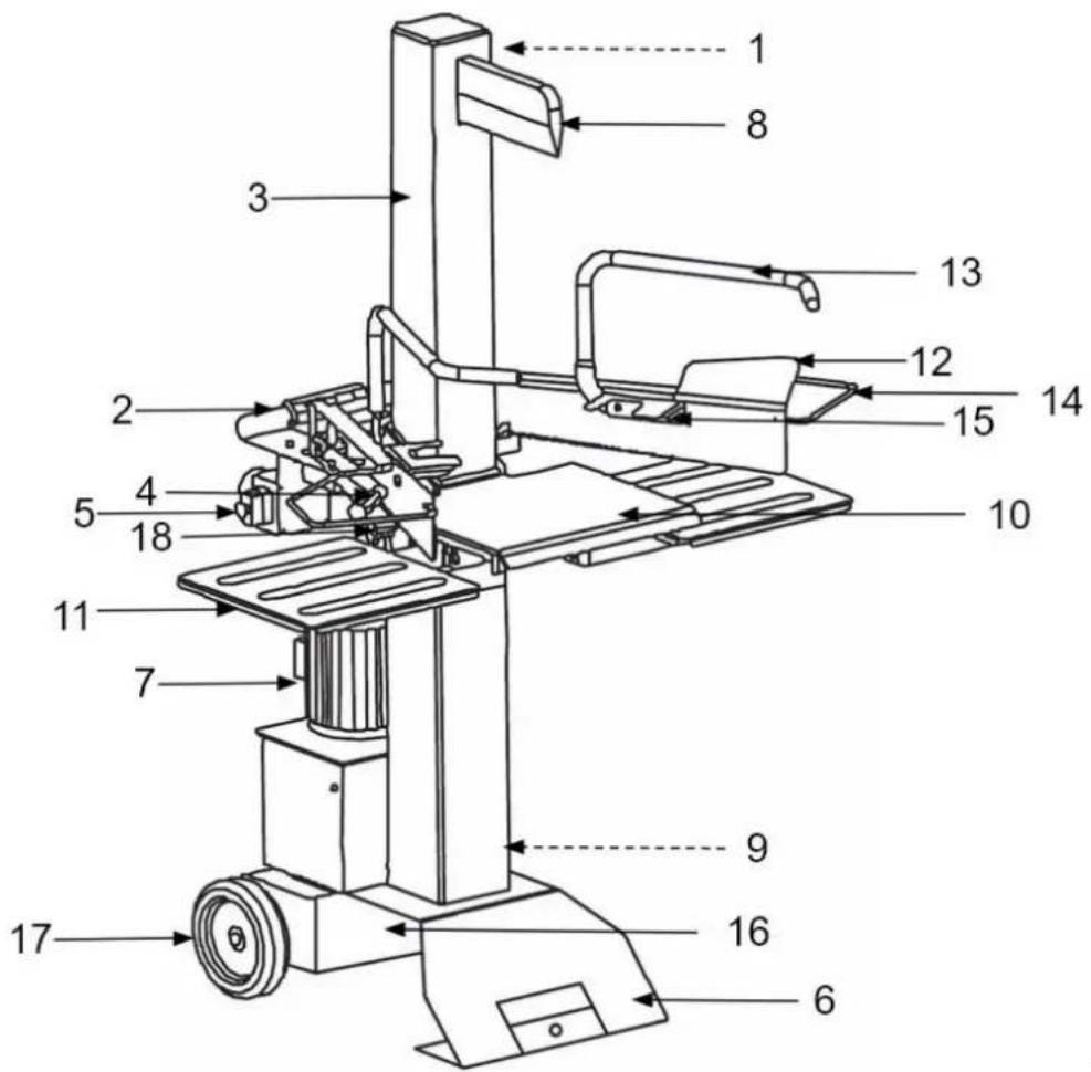 Faworyt HRV8T - Elementy łuparki (budowa urządzenia) - 1