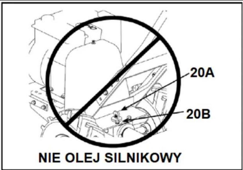 20A 20B NIE OLEJ SILNIKOWY
