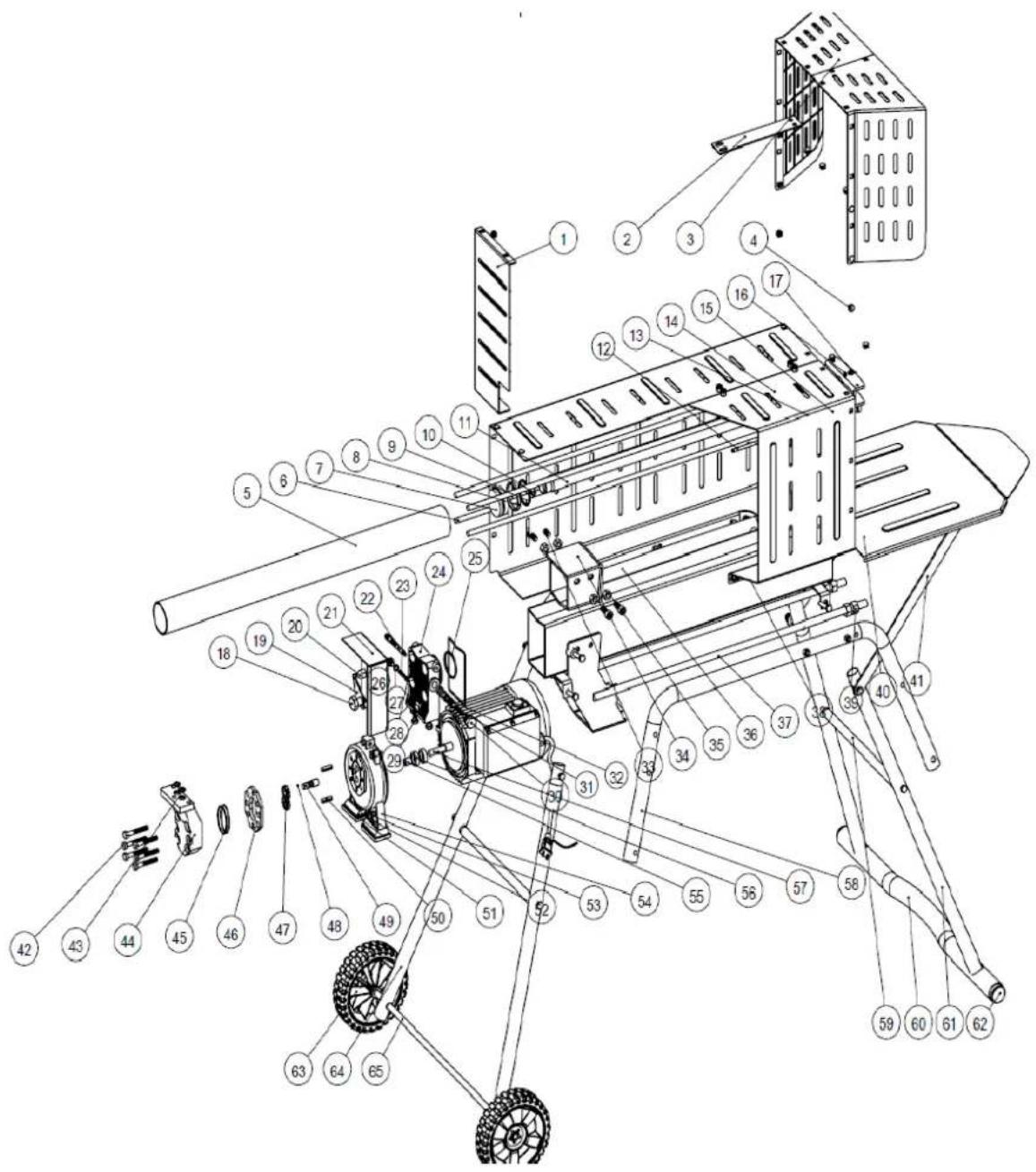 Faworyt WRH5T-OS - Rysunek złożeniowy - 1