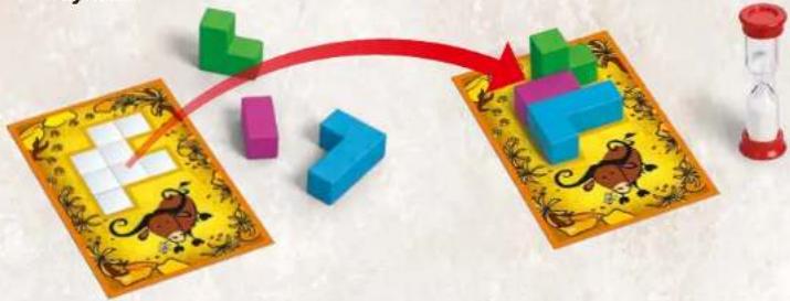 Egmont Ubongo Junior 3D - Zakrywanie pól - 1