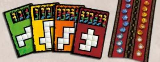 Egmont Ubongo 3D - Elementy gry - 3