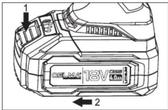 CELMA 18V 4.0Ah 1 2