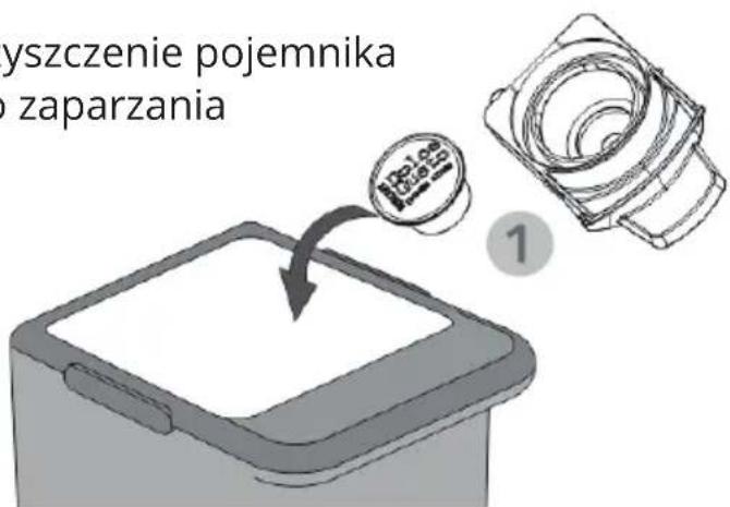 yszczenie pojemnika o zaparzania