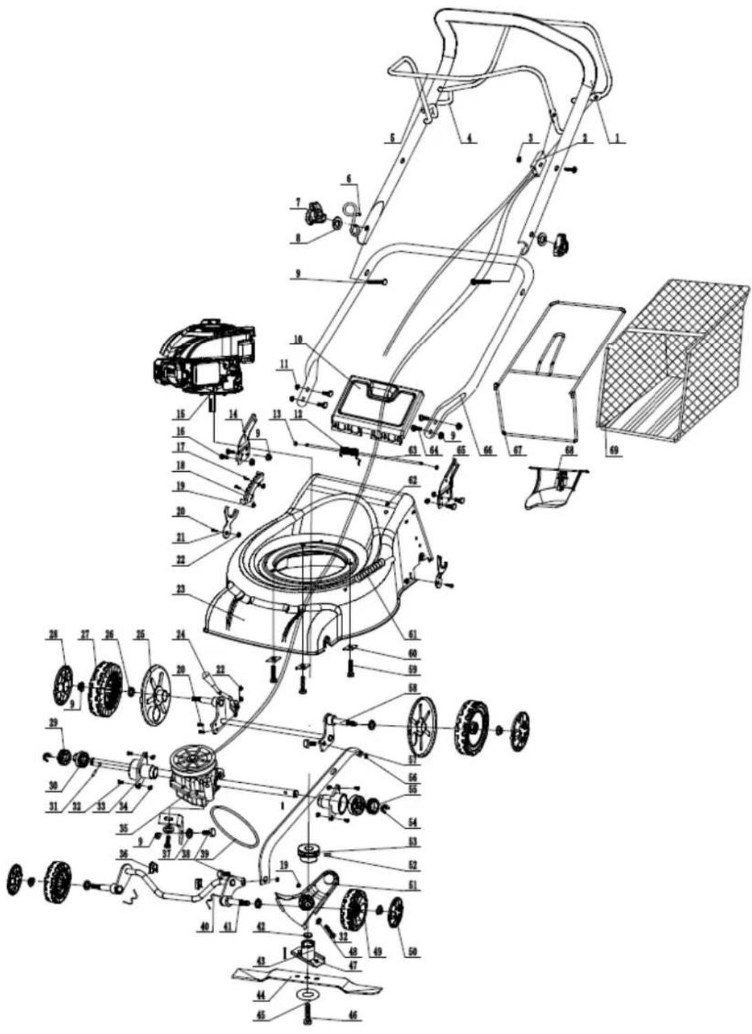 Gardyer MP400 - RYSUNEK ZŁOŻENIOWY NR 1 - 1