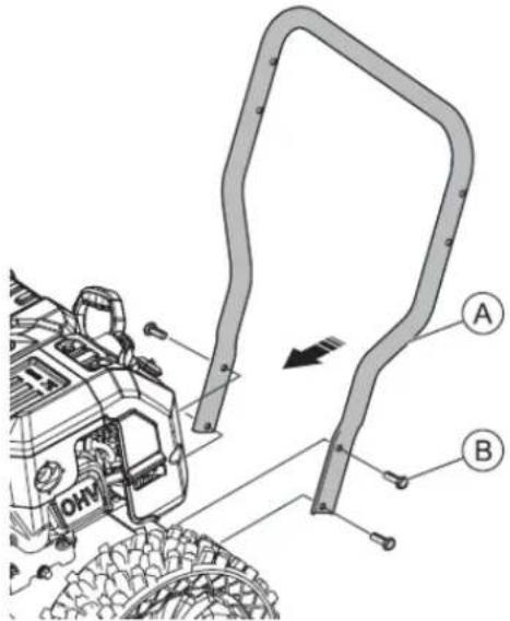 Faworyt RO56 R - Montaż uchwytu odśnieżarki - 1