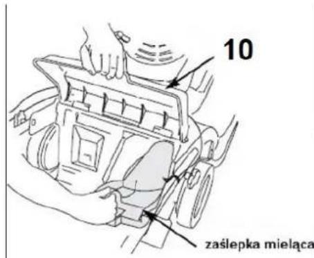 10 zaślepka mieląca