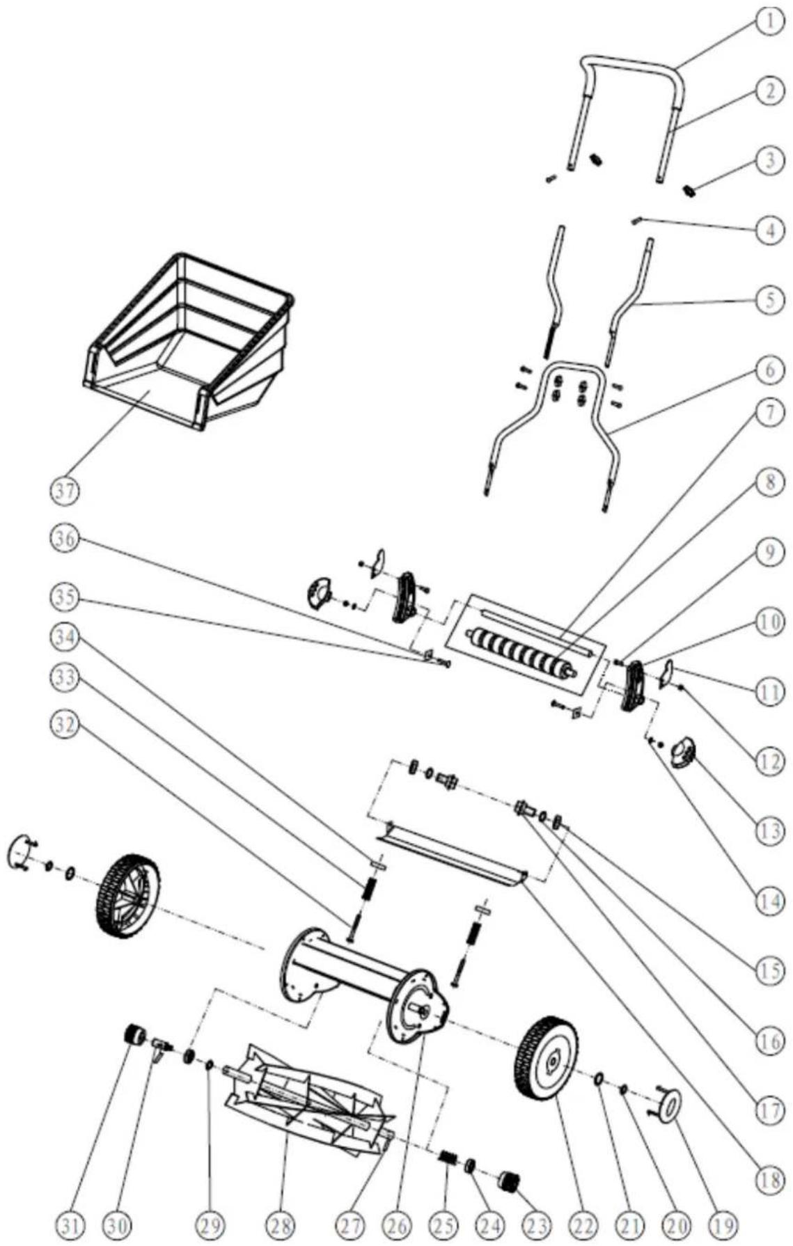 Faworyt TKR380 - Rysunek złożeniowy - 1