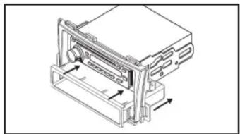 Metra 99-7426 - ISO DIN radio provision with pocket - 3