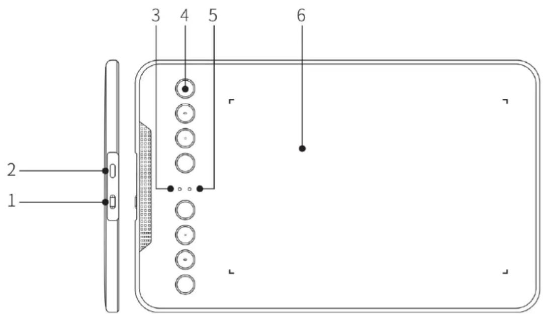 XP-Pen Deco mini7W - Przegład - 1