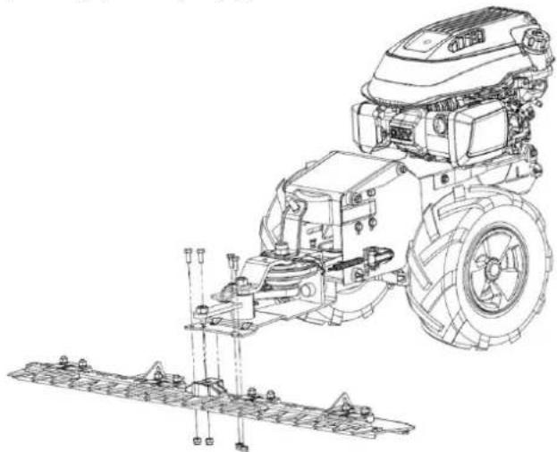 Faworyt TK87-196T - Montaż listwy tnącej - 1