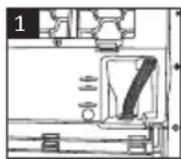 BEKO B5T68243WSPB - Podłączanie węża odprowadzającego wodę - 1