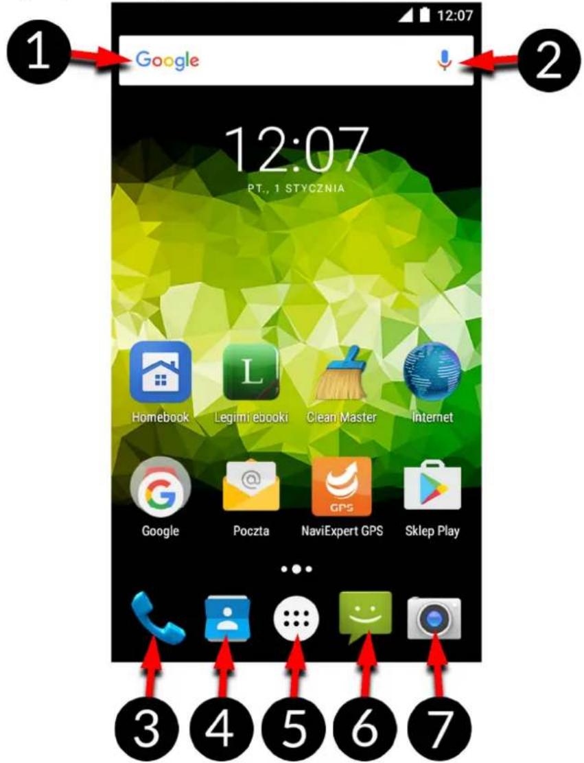 myPhone Prime Plus - Ekran pulpitu urządzenia - 1