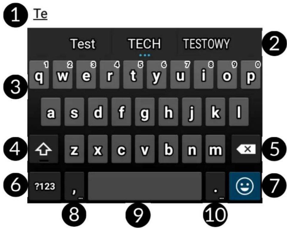myPhone Prime Plus - Klawiatura systemowa Android - 1