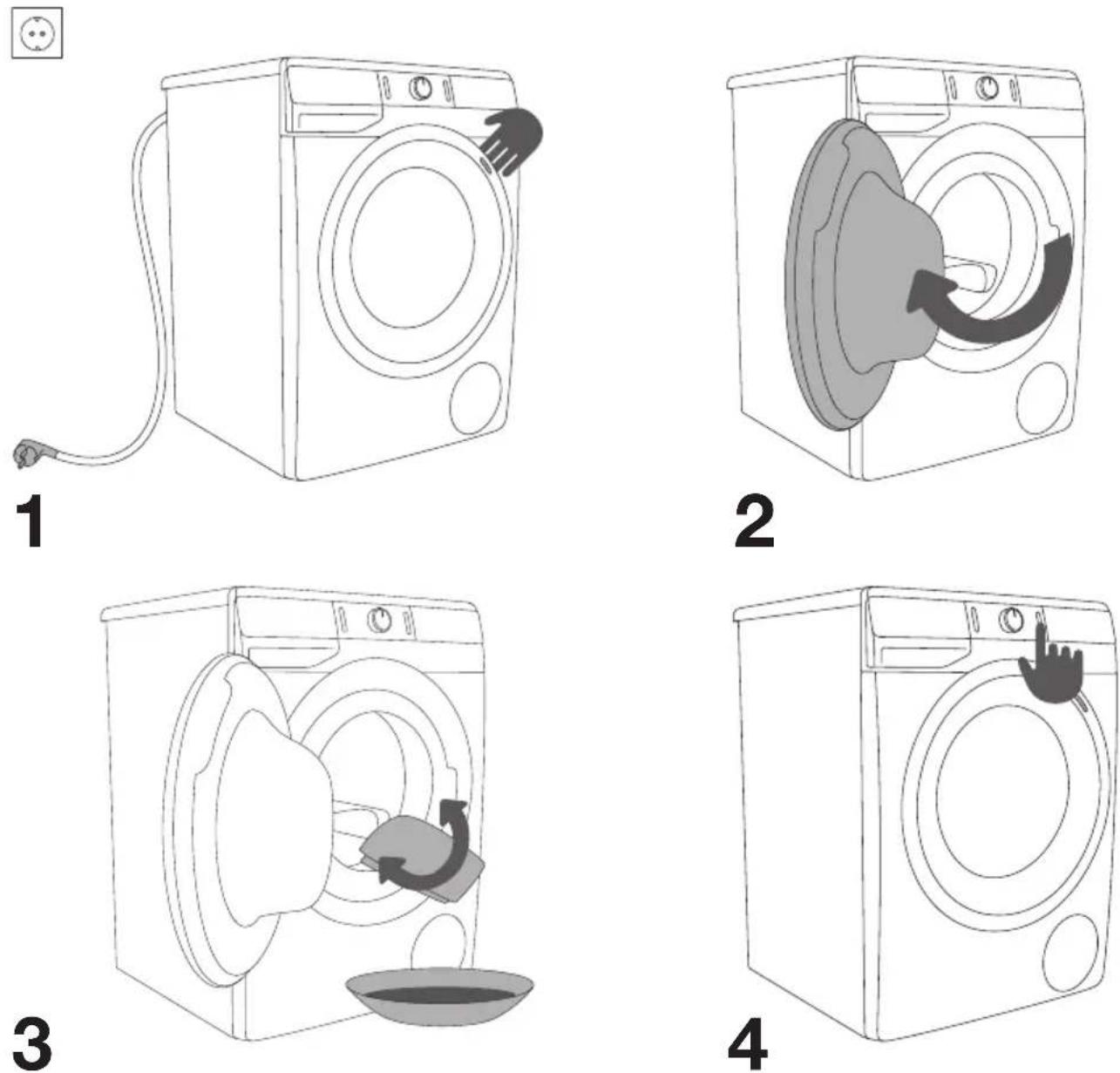 GORENJE WNEI82SCS - PRZED UŻYCIEM URZĄDZENIA PO RAZ PIERWSZY - 1