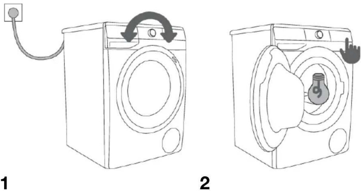 GORENJE WPNA94A3RWIFI - Krok2:Przygotowywanieprocesuprania - 2