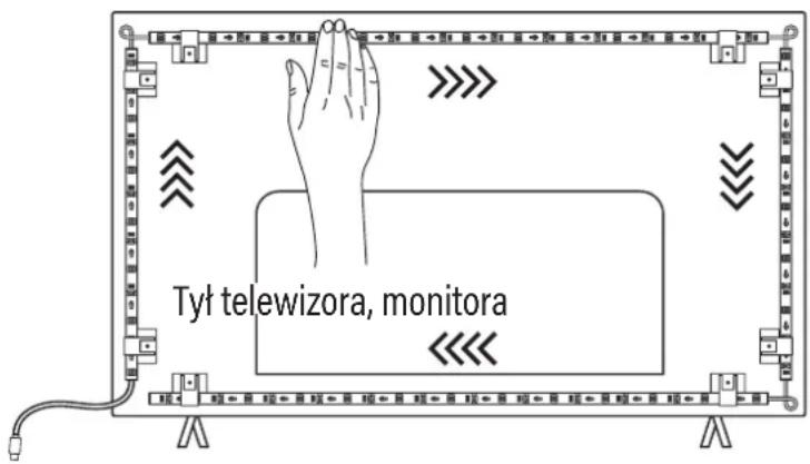Tyl telewizora, monitora
