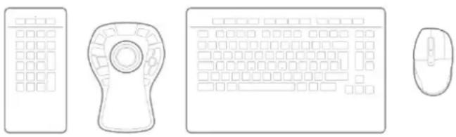 3Dconnexion Numpad Pro - Konfiguracja miejsca pracy - 1