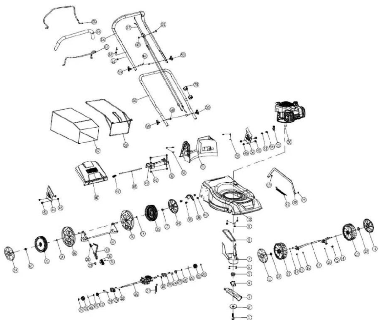 Faworyt SH46N139L - RYSUNEK ZŁOŻENIOWY NR 1 - 1