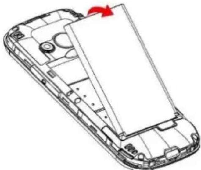 MaxCom MM724 - Instalacja karty SIM i akumulatora - 2