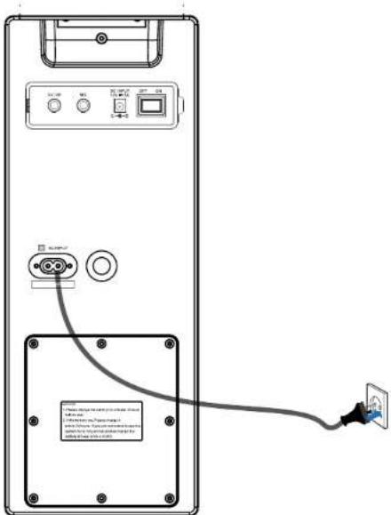 Ferguson Regent 400BT - Podłącz kabel zasilania do gniazdka - 1