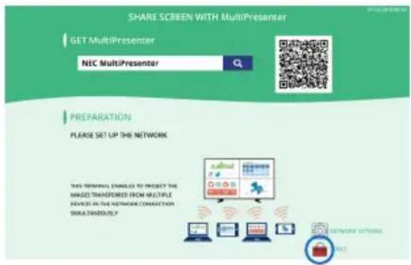 SHARP NP-P525WL - 9-10. Setting the date and time in the projector - 2