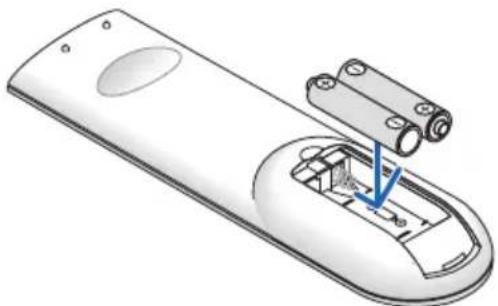 SHARP NP-P525WL - Battery Installation - 2