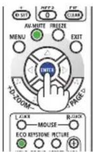 SHARP NP-P525WL - Press the ENTER button to execute the selection. - 2