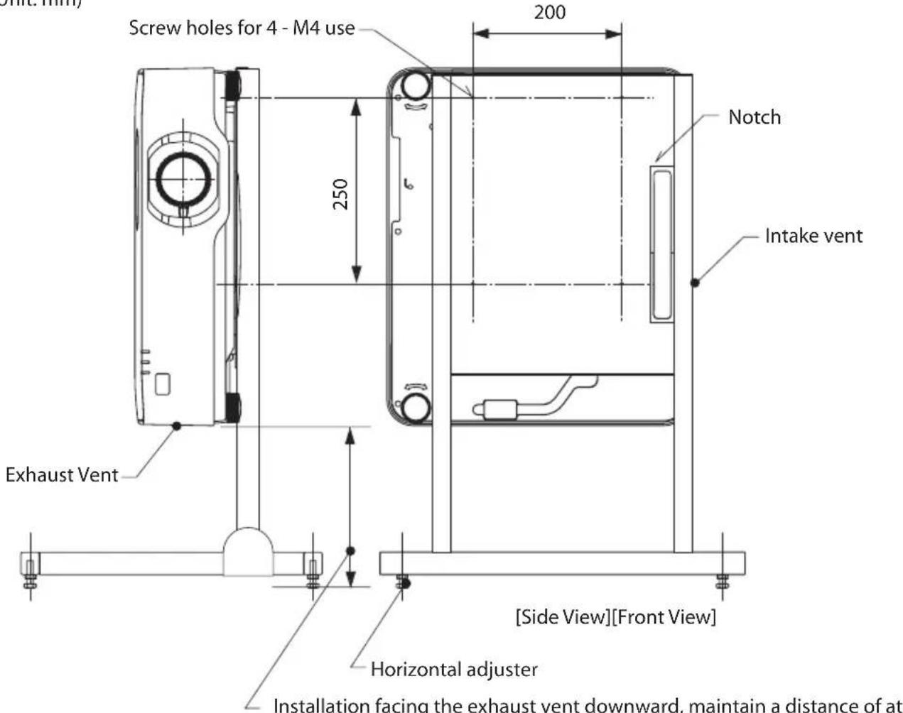 SHARP NP-P525WL - Reference drawings - 1