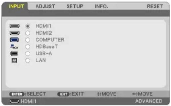 SHARP NP-P525WL - 4-1. Using the Menus - 1
